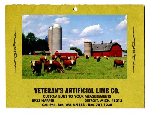 Veterans Artificial Limb Company : Custom Built to Your Measurements
