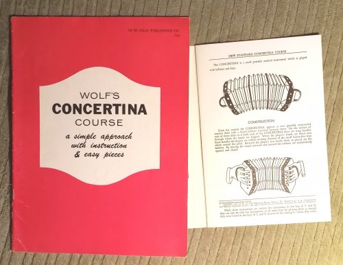 Wolf's Concertina Course : A Simple Approach with Instruction and Easy Pieces
