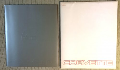 Chevrolet Corvette Catalog 1985