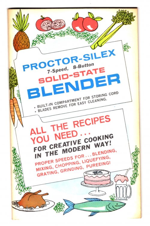 Proctor-Silex 7-Speed, 8-Button Solid-State Blender : All the Recipes You Need for Creative Cooking in the Modern Way