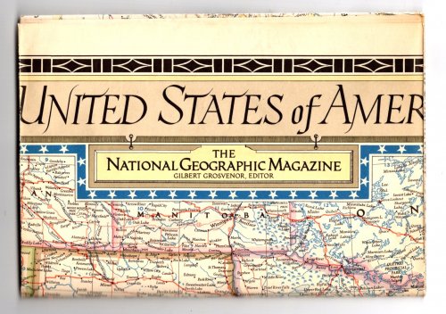 United States of America, the : National Geographic Map, June, 1951