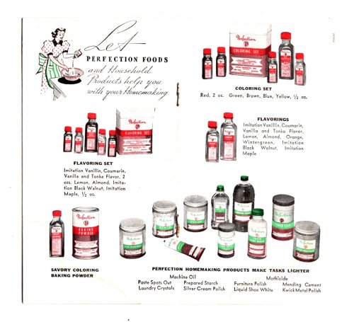 Perfection Recipe Book : The Simplest Meal Becomes a Party, Avon Products