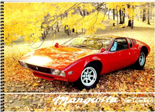 De Tomaso Mangusta, Parti Di Ricambo, Carrozzeria : Spare Parts, Car Bodies