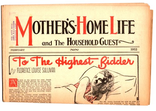 Mother's Home Life and the Household Guest : February, 1952