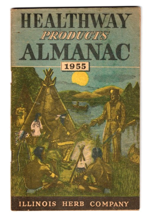 Healthway Products Almanac 1955 : Illinois Herb Company