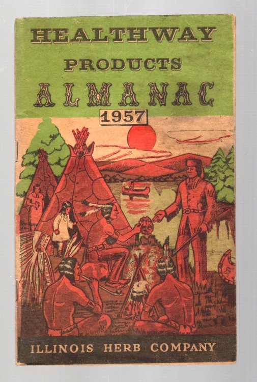 Healthway Products Almanac 1957 : Illinois Herb Company