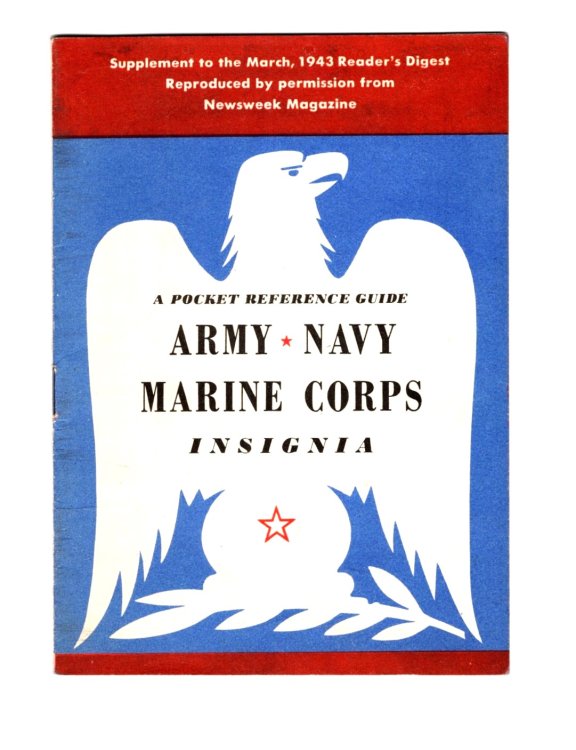 Army, Navy, Marine Corps Insignia : A Pocket Reference Guide