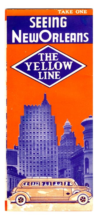 Seeing New Orleans : The Yellow Line, the Gray Line, Toye Brothers Yellow Cab Company