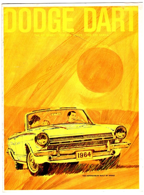 Dodge Dart 1964 : The GT Series, the 270 Series, the 170 Series