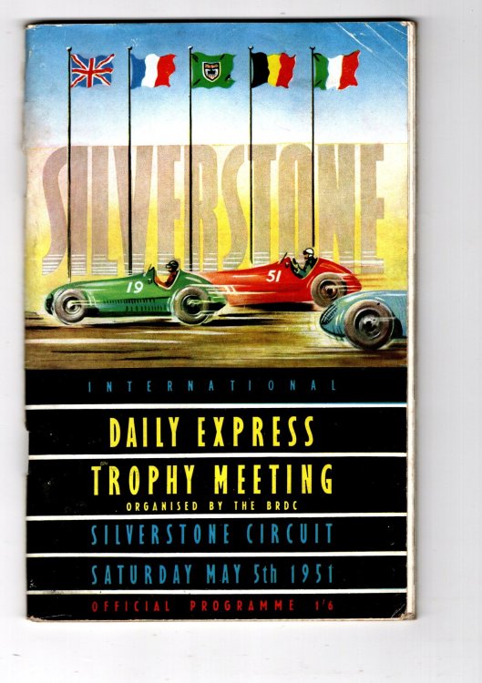 International Daily Express Trophy Meeting : Silverstone Circuit, Saturday, May 5th, 1951