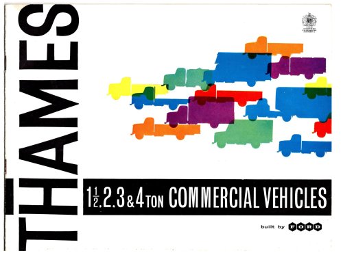 Ford Thames Commercial Vehicles : 1.5, 2, 3, and 4 Ton Trucks