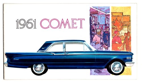 Sales Brochure, 1961 Comet : Ford Lincoln Mercury