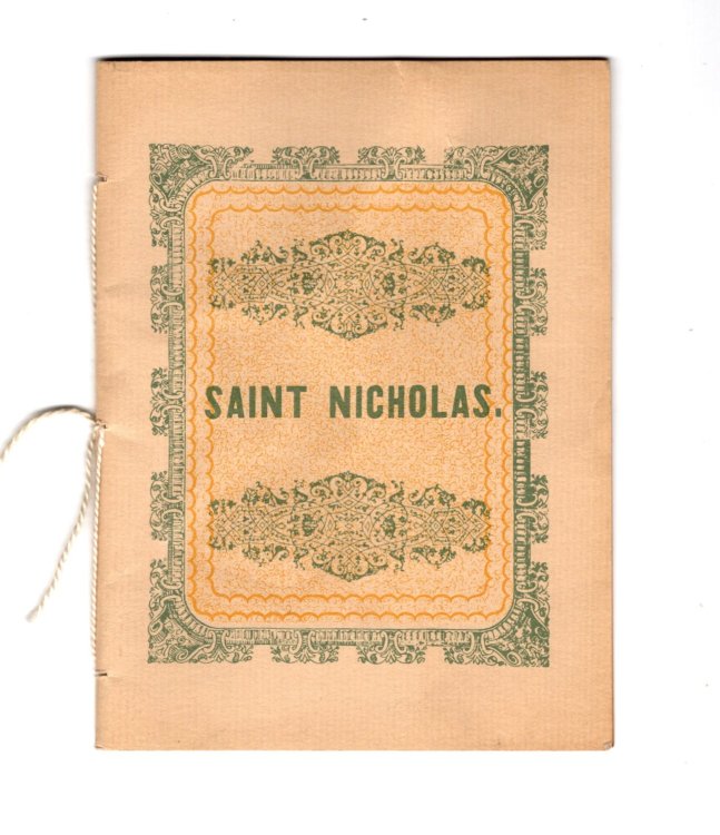 Saint Nicholas : A Visit from St. Nicholas, Santa Claus, with Original Cuts Designed and Engraved by Boyd