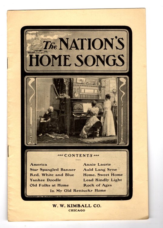 Nation's Home Songs, The: Kimball Pianos, Organs and Phonographs
