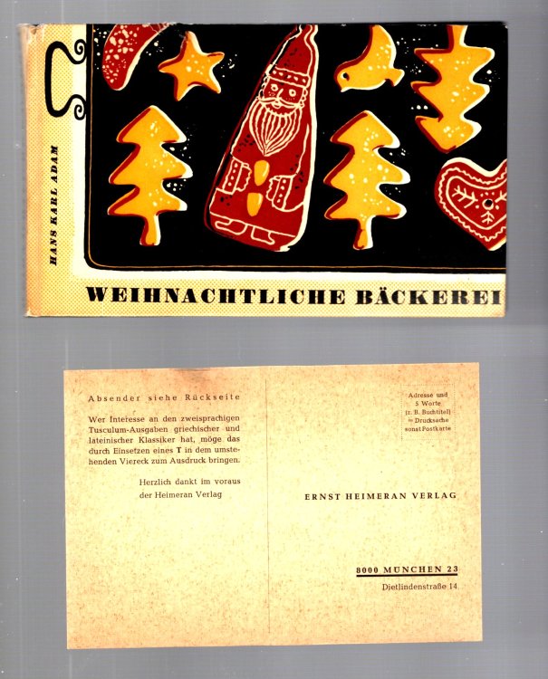 Weihnachtliche Backerei : Christmastime Baking