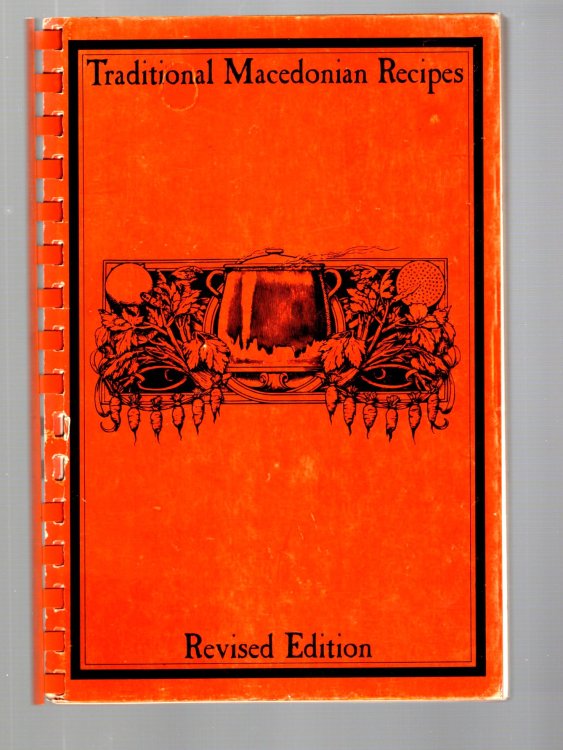 Traditional Macedonian Recipes : Revised Edition, 1969