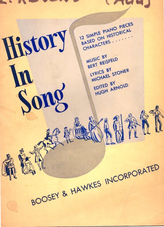 History in Song : 12 Simple Piano Pieces Based on Historical Characters