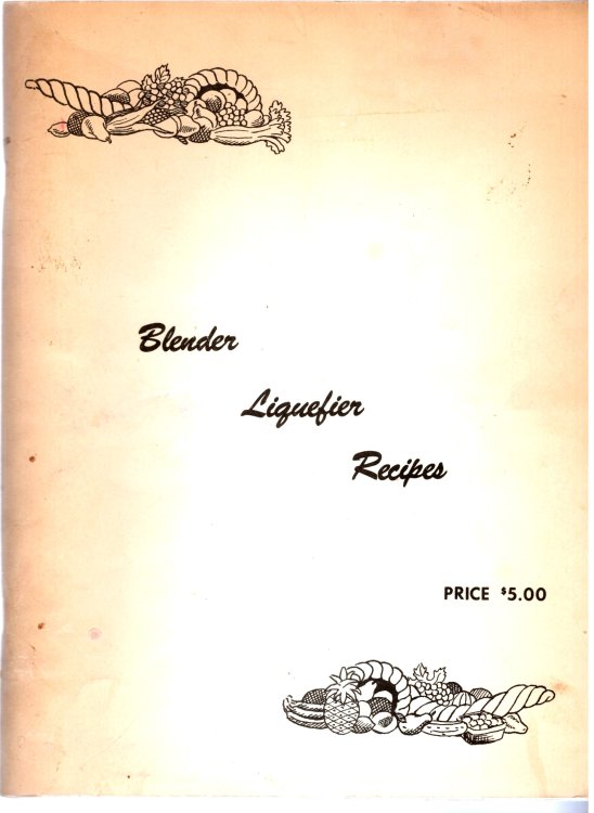 Blender Liquifier Recipes