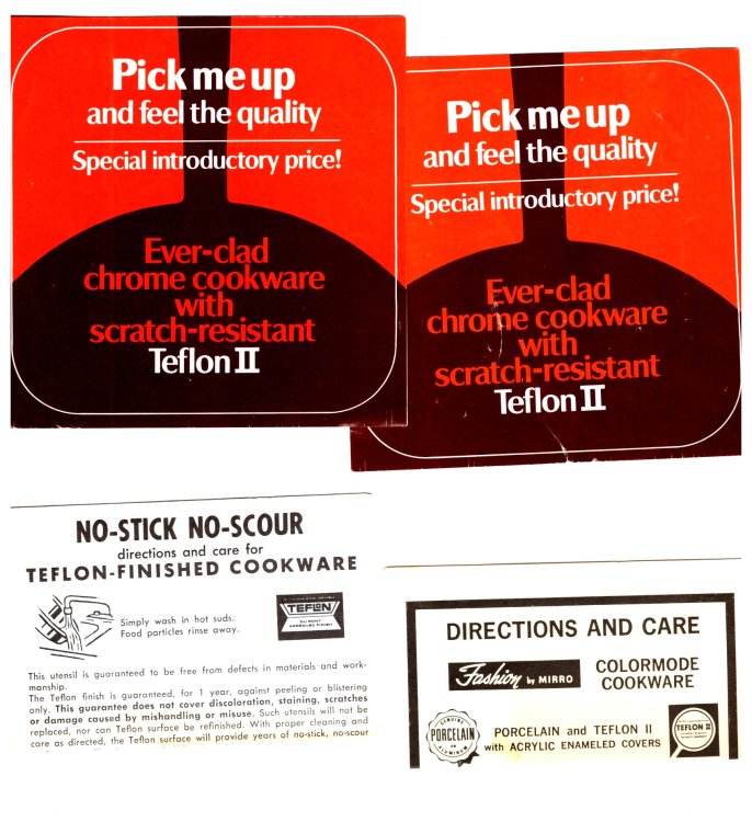 Pick Me Up and Feel the Quality : Ever-Clad Chrome Cookware with Scratch-Resistant Teflon II