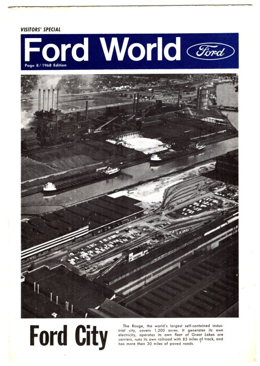 Ford World : Ford City Visitor's Special, 1968