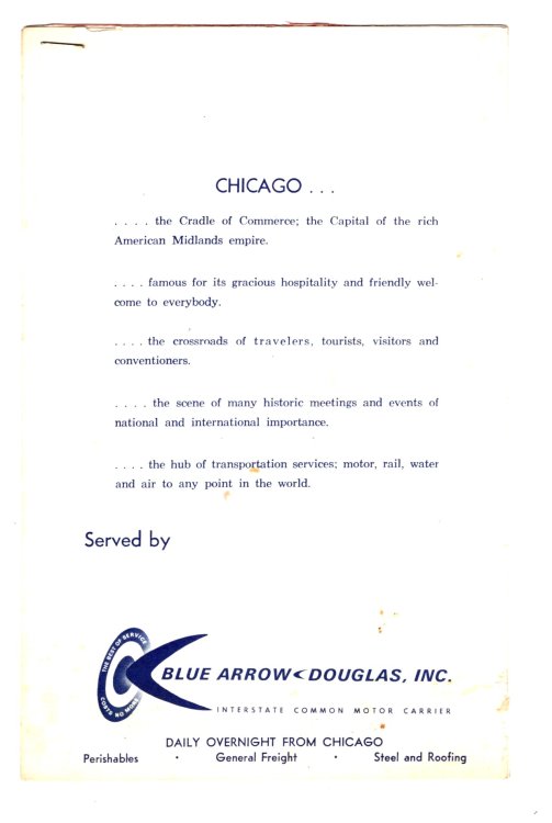 Blue Arrow Douglas : Interstate Common Motor Carrier