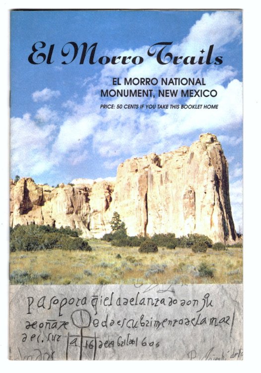 El Morro Trails : El Morro National Monument, New Mexico
