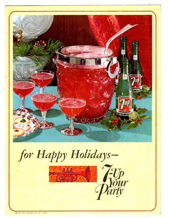 For Happy Holidays : 7-Up Your Party