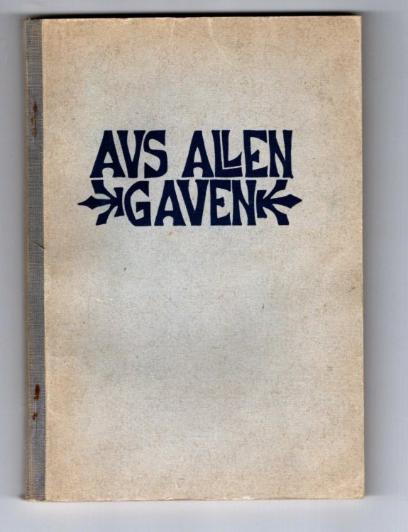 Aus Allen Gauen, Lieder wie Sie ein Volk Zeichnen : From Every Region, Songs that Illustrate the People