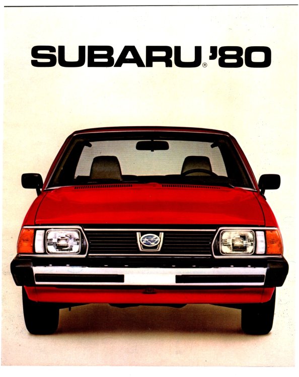 Subaru '80 : Sales Brochure, 1980, Inexpensive, and Built to Stay that Way