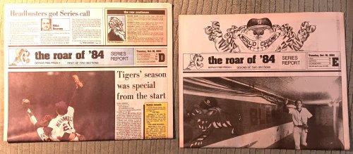 Image for Roar of '84, the : Tigers' Season was Special from the Start Roar of '84, the : Tigers' Season was Special from the Start