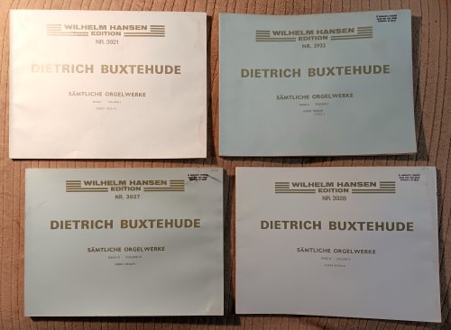 Samtliche Orgelwerke, Bande 1, 2, 3, 4 : All Organ Works, Volumes 1, 2, 3, 4