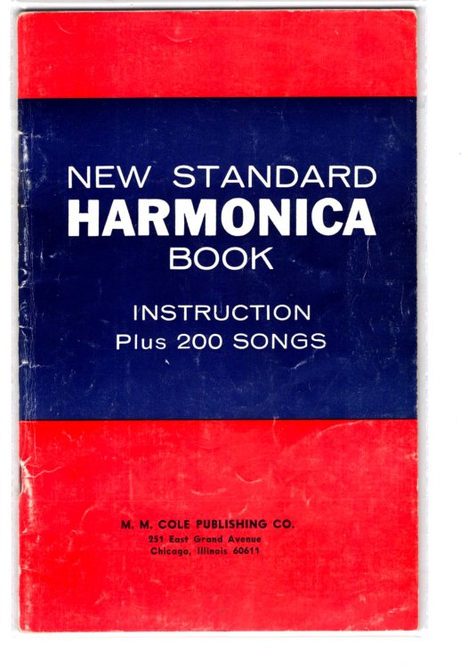 New Standard Harmonica Book : Instruction Plus 200 Songs