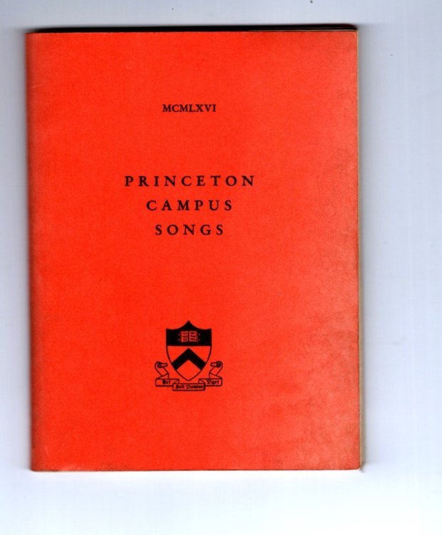 Princeton Campus Songs : 1966 Edition, Revised for the Senior Class of Princeton University