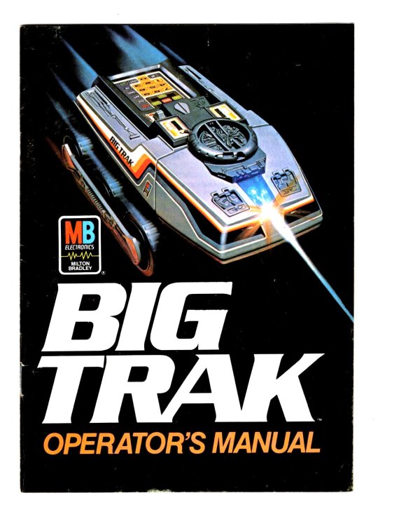 Big Trak Operator's Manual : Milton Bradley Electronics