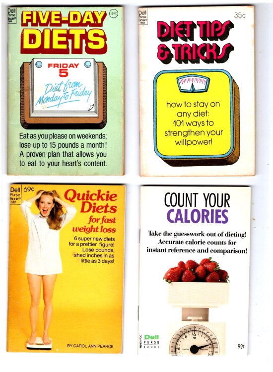 5-Day Diets : Lot of 4 Diet Books
