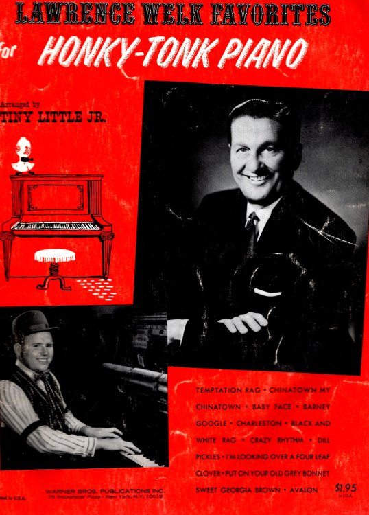 Lawrence Welk Favorites for Honky-Tonk Piano