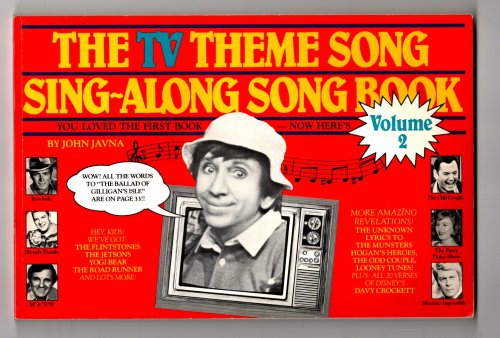 TV Theme Song Sing-Along Song Book, the : Volume 2 (red cover)