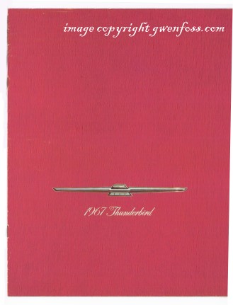 Ford Motor Company Sales Catalog : 1967 Thunderbird