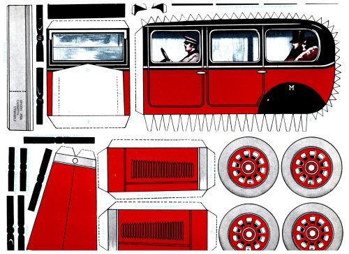 La Fiat ; Istruzioni Per La Costruzione Dell'automobile : (Cut and Assemble a Fiat Automobile)