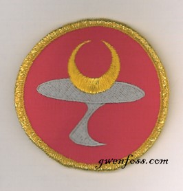 Flaming Chalice Patch : Unitarian Universalism Cloth Accessory