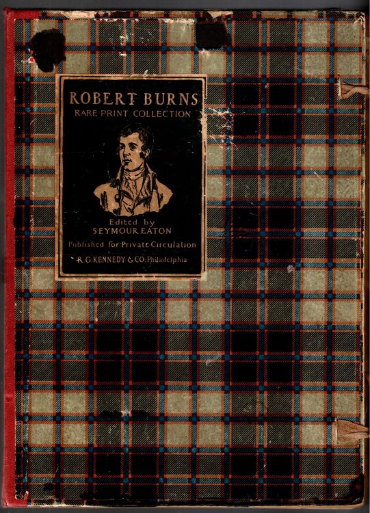 Robert Burns, Rare Print Collection : Connoisseur Edition, Published for Private Circulation, 35 Plates in Portfolio