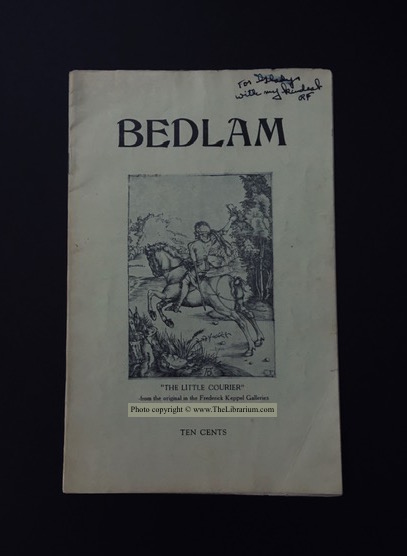 Bedlam; December, 1932; Vol. II, No. 6