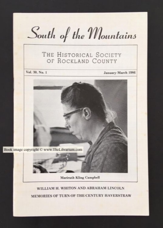 South of the Mountains, Vol. 30, No. 1 (January-March 1986)