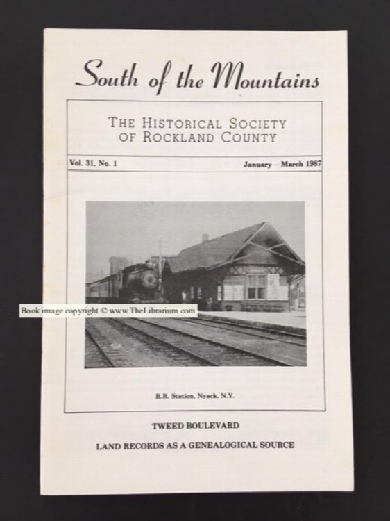South of the Mountains, Vol. 31, No. 1 (January-March 1987)