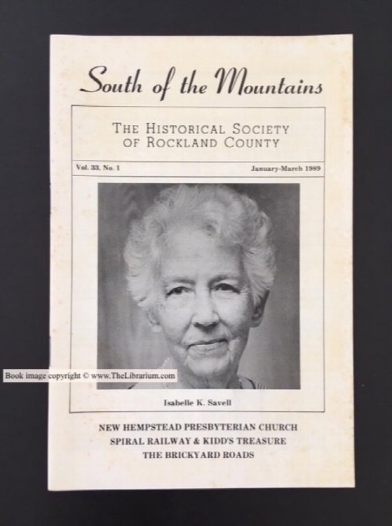 South of the Mountains, Vol. 33, No. 1 (January-March 1989)