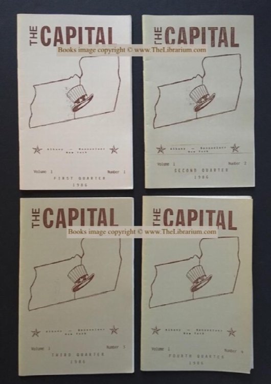 The Capital, set of 4 (Vol. 1: Nos. 1, 2, 3, 4 - First, Second, Third, Fourth Quarter, 1986)