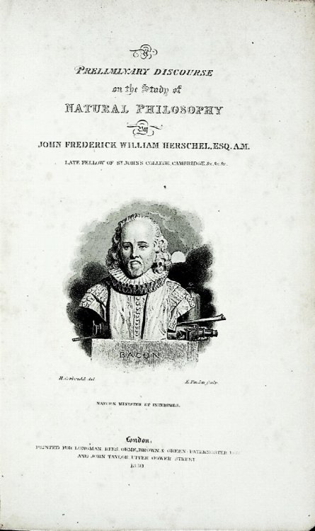 Preliminary Discourse on the Study of Natural Philosophy