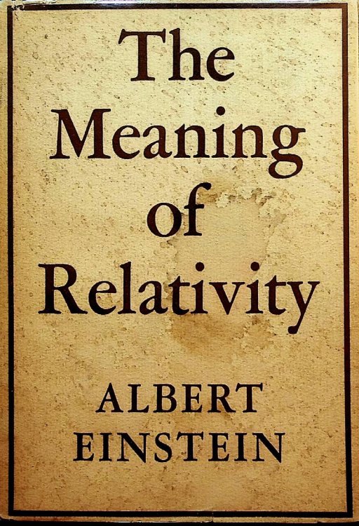 The Meaning of Relativity