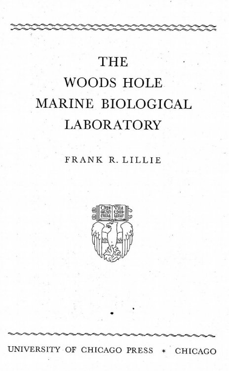The Woods Hole Marine Biological Laboratory