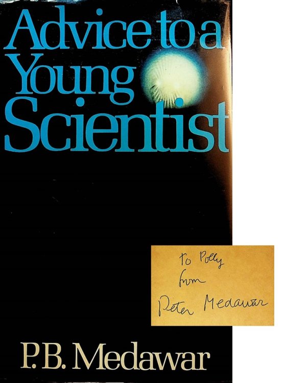 Advice to a Young Scientist